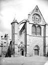 Chartres : Eglise Saint-Aignan - Façade ouest