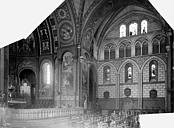 Agen : Cathédrale Saint-Caprais - Vue intérieure du choeur et du transept sud