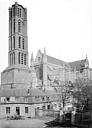 Limoges : Cathédrale Saint-Etienne - Clocher et ensemble sud-ouest