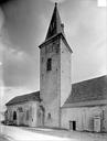 Bure-les-Templiers : Eglise - Façade nord et clocher