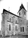 Mirebeau-sur-Bèze : Eglise - Angle nord-est et clocher