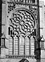 Chartres : Cathédrale Notre-Dame - Façade nord : Transept (rosace)