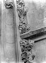 Evreux : Cathédrale Notre-Dame - Vue intérieure du transept nord : détail de la décoration