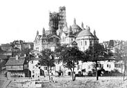Périgueux : Cathédrale Saint-Front - Vue générale prise du sud-est