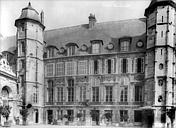 Rouen : Cathédrale Notre-Dame - Archevêché : façade sur cour