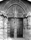 Dijon : Chartreuse de Champmol (ancienne) - Ancienne chapelle : portail