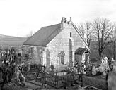 Pouilly-en-Auxois : Eglise ou chapelle Notre-Dame-Trouvée dite aussi Notre-Dame-du-Bas-de-la-Motte - Ensemble nors-ouest
