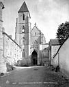 Saint-Seine-l'Abbaye : Eglise - Ensemble ouest