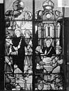Paris : Eglise Saint-Etienne-du-Mont - Vitrail : Les Pèlerins d'Emmaüs
