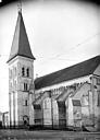 Preuilly-sur-Claise : Eglise - Façade nord et clocher