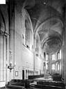 Caen : Abbaye aux Dames (ancienne), Eglise Sainte-Trinité - Vue intérieure du choeur