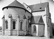 Saumur : Eglise Notre-Dame-de-Nantilly - Abside et transept nord