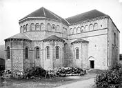 Solignac : Eglise - Abside et transept nord