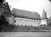 Saint-Astier : Château de Puyferrat - Façade est