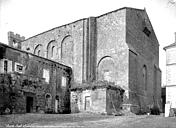 Saint-Avit-Sénieur : Abbaye (ancienne) - Eglise : ensemble sud-est
