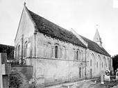 Cesny-aux-Vignes-Ouézy : Eglise d'Ouézy - Ensemble nord-est