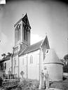 Russy : Eglise - Angle sud-est : Clocher et abside