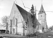 Crocy : Eglise Saint-Hilaire - Ensemble sud-ouest