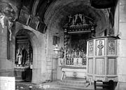 Moissac : Abbaye Saint-Pierre (ancienne) : Eglise - Vue intérieure du chœur