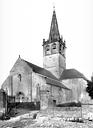 Saint-Côme-du-Mont : Eglise - Ensemble sud-ouest