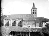 Saint-Papoul : Cathédrale (ancienne) - Façade sud