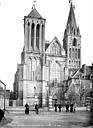 Saint-Pierre-sur-Dives : Abbaye (ancienne) - Eglise : façade ouest
