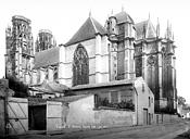 Toul : Cathédrale Saint-Etienne (ancienne) - Ensemble sud-est