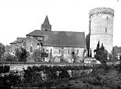 Chênehutte-Trèves-Cunault : Eglise * Tour de Trêves - Vue d'ensemble