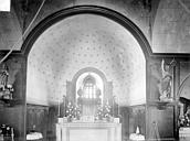 Motte-Ternant (la) : Eglise - Vue intérieure du choeur