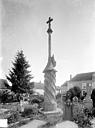 Pagny-la-Ville : Croix de cimetière - Vue d'ensemble