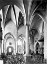 Saint-Jean-de-Losne : Eglise - Vue intérieure de la nef