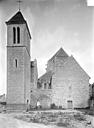 Saint-Thibault : Eglise - Ensemble ouest