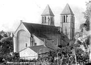 Chinon : Abbaye Saint-Mexme (ancienne) * Collégiale Saint-Mexme - Ensemble nord-est