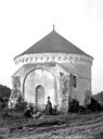 Chemillé-sur-Indrois : Chartreuse du Liget (ancienne) - Chapelle, côté entrée