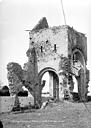 Donges : Chapelle (ancienne) - Vue d'ensemble des ruines