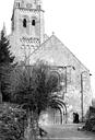 Ferrière-Larçon : Eglise Saint-Mandet - Façade ouest