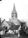 Ferrière-Larçon : Eglise Saint-Mandet - Ensemble sud-ouest