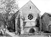 Ginals : Abbaye de Beaulieu (ancienne) - Eglise : Ensemble nord-ouest
