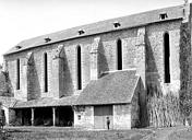 Ginals : Abbaye de Beaulieu (ancienne) - Eglise : Façade sud