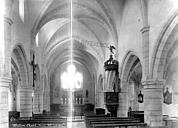Vigneulles-lès-Hattonchâtel : Eglise d'Hattonchâtel - Vue intérieure de la nef vers le choeur