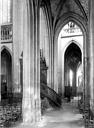 Rouen : Eglise Saint-Maclou - Vue intérieure du bas-côté sud, vers l'est