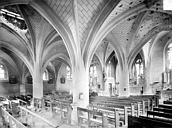 Laimont : Eglise - Vue intérieure de la nef vers le nord-est
