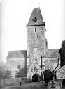 Lonlay-l'Abbaye : Eglise Notre-Dame - Ensemble ouest