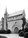 Tours : Abbaye de Marmoutier (ancienne) - Façade d'entrée