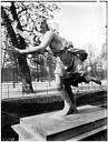 Paris 01 : Jardin des Tuileries - Statue d'Apollon poursuivant Daphné