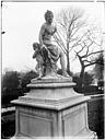 Paris 01 : Jardin des Tuileries - Statue d'Hamadryade et enfant, nymphe des forêts