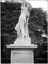 Paris 01 : Jardin des Tuileries - Statue de Cassandre se mettant sous la protection de Pallas