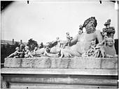 Paris 01 : Jardin des Tuileries - Statue du Nil, groupe sculpté