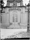 Paris 20 : Hospice de Brousse*Pavillon de l'Ermitage - Vue de la grille