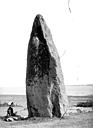 Donges : Menhir dit de la Vacherie - Menhir au bord de la Loire